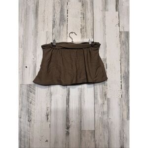Athleta Brown Athletic Skort Women’s Size M Tennis Golf Running Skirt Built-In S